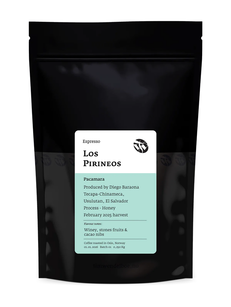 Los Pirineos Pacamara Espresso - Honey Process