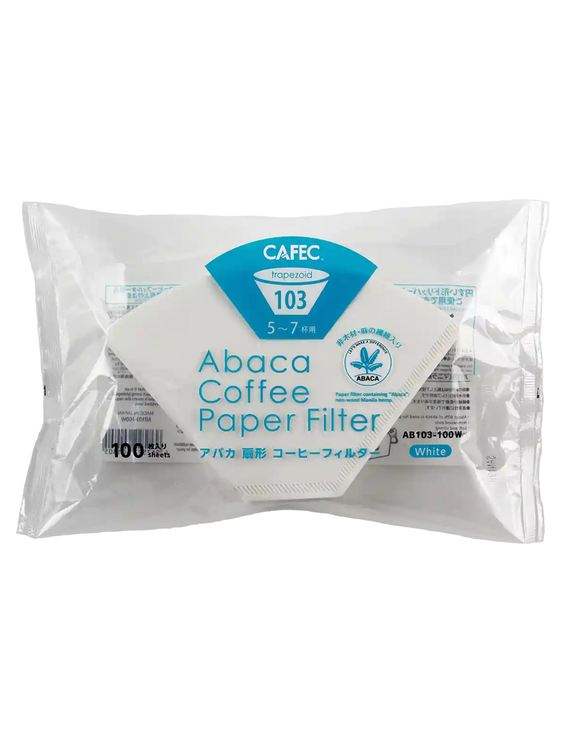 Abaca paper filters – trapezoid
