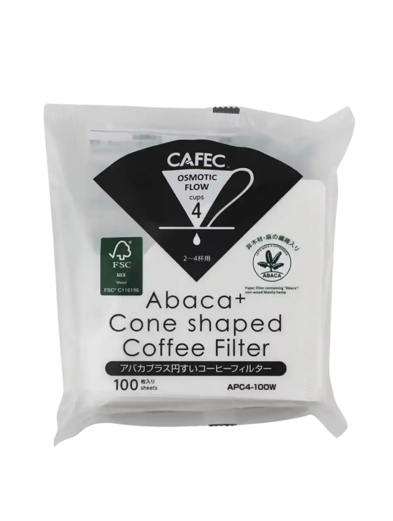 Abaca+ paper filters for V60